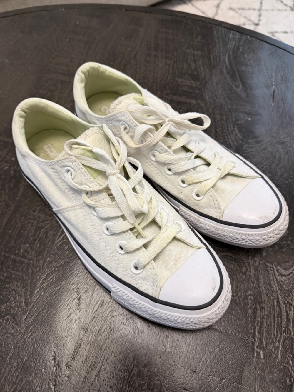 Converse Low-Top Sneakers in Off-White